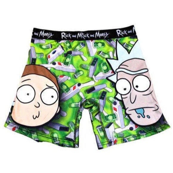 Rick and Morty Men's Boxer Brief - Large - Picture 2 of 2